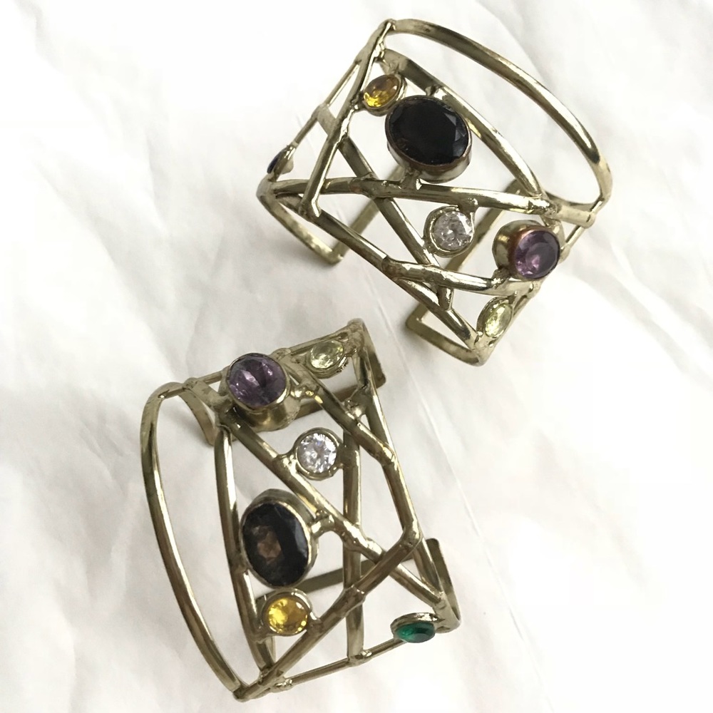 Cuffs with Crystals